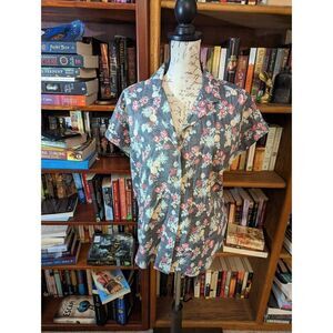 MARINE layer x L & F Kira faded Hawaiian shirt nwt sz medium